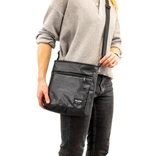 Load image into Gallery viewer, Mini Odyssey - Small Crossbody Bag - Recycled Jet Black - Flowfold