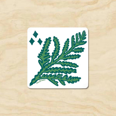 Cedar Sprig Sticker