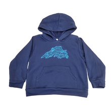 Load image into Gallery viewer, Evoke the sense of peace, wonder &amp; inspiration of Lake Superior.  Beautifully Hand Screen Printed by Wisconsin Artist, Three Sister Studio Eco-Friendly Water Based Ink Cozy, Sponge Fleece Unisex Fit