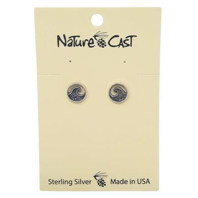 Add a little sparkle to your look with these handcrafted, nature-inspired earrings.  Made in the USA Hypoallergenic posts Measures 5/16
