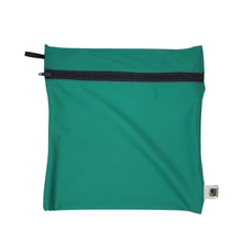 Load image into Gallery viewer, AdventureUs&#39; eco-friendly washable, reusable Wet/Dry Bags are a must have for any outdoor adventure.  Easily store your dirty or damp items without worry or waste. Great for wet swim suits, diaper bags, zero-waste hiking hankies, camping napkins, DIY wet wipes and more! Use one for dry items like burp rags or wet wipes and another for the dirty ones.