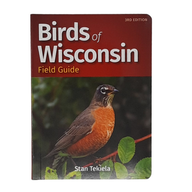 Get Wisconsin's best-selling bird guide! This 3rd edition is packed with lots of information to make bird watching more enjoyable, including: 121 species found in Wisconsin Color coded to help you identify birds faster Professional photos Naturalist facts & tidbits