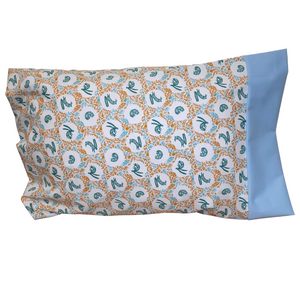 Brighten up your bedroom with a beautiful, soft pillowcase. Listing is for one pillowcase Made HERE | Made WELL Great as gifts! Let us personalize it for you with custom embroidery. Material: 100% cotton