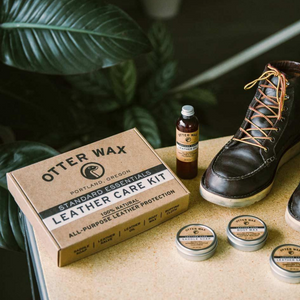 Good gear is worth maintaining: this kit contains all 4-Steps to comprehensive leather care.