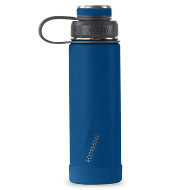 This vacuum insulated bottle will keep your drink hot or cold all day long.  Keeps contents cold up to 60 hours/Hot up to 12 hours Removable strainer for tea, fruit, and ice Wide mouth for easy filling Smaller, soft silicone spout for comfortable sipping 20 oz capacity 3 inch diameter fits in cup holders Brand: EcoVessel Style: Boulder
