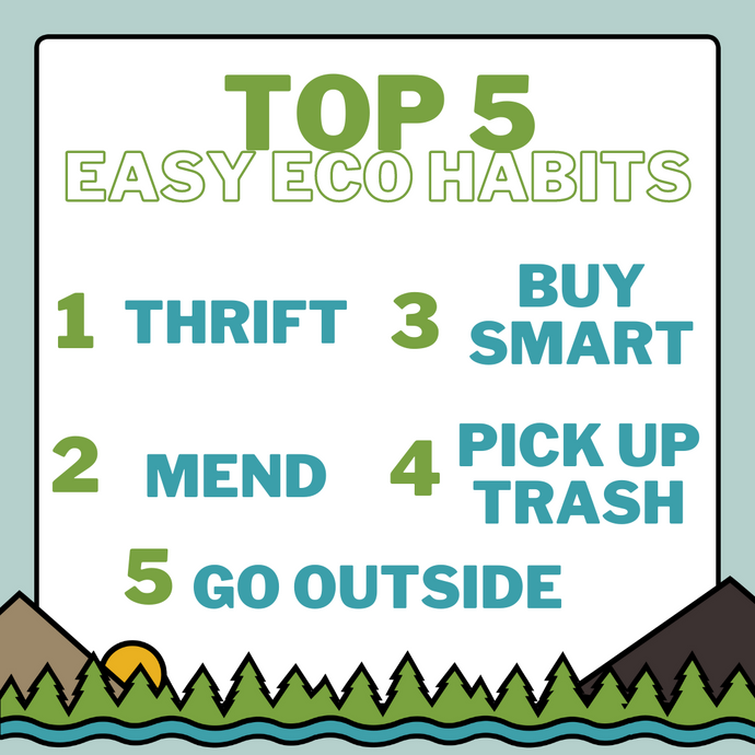 Our Top 5 Easy Eco Habits
