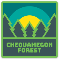 Chequamegon Forest Sticker