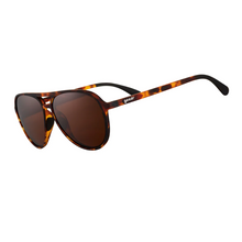 Load image into Gallery viewer, Goodr Sunglasses- Mach G -Aviator- Tortoise Shell- Amelia Earhart Ghosted Me