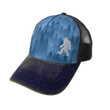 Load image into Gallery viewer, Sasquatch Embroidered Trucker Hat - Forest