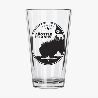 Apostle Islands Pint Glass - Northern Glasses