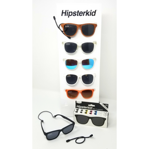 These comfortable, stylish baby, toddler & little kid sunglasses make life easy with a stay on strap included.