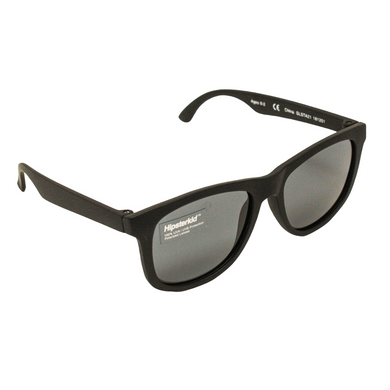 Hipster Kid Sunglasses in Classic Black are polarized, 100% UVA/UVB protection and durable for all of your adventures.