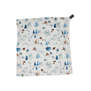 Our Baby Snuggle Blanket is handcrafted in Wisconsin, USA from the softest minky fabric, creating a luxuriously, double-layered comfort lovey that will soothe even the fussiest baby. A truly special item, perfect for snuggling and gifting.  Lux micro minky in a compact size for snuggles on the go.  Add it to your diaper bag for easy soothing on all of your adventures. Polyester tag loop is perfect for securing to car seats and stroller as well as an additional sensory experience