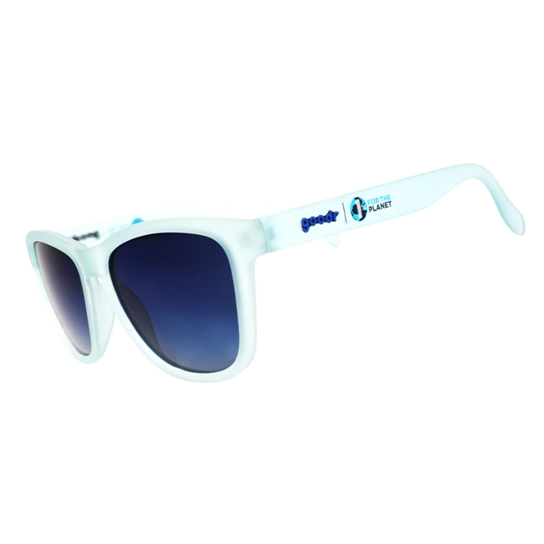 POLARIZED: Glare reducing, polarized lenses with UV400 protection against UVA/UVB rays NO Slip: Special grip coating eliminates slippage while sweating NO Bounce: Snug and lightweight frame with a comfortable fit to prevent bouncing during high-impact sports  Goodr Product Name: These Shades Are STILL Trash