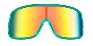 Wraparound Goodr Sunglasses Series - THE WRAP G SERIES: Wraparound Sunglasses for more coverage.  Great for skiing, biking, roller-skating and more!