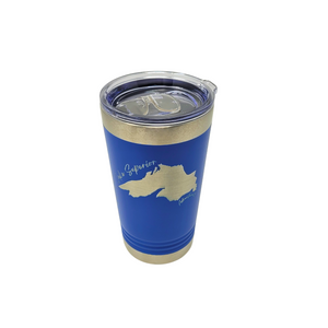 This 20 oz tumbler travel mug featuring Lake Superior is the perfect companion for all your adventures! Whether you’re venturing out of town or simply on your way to work, this tumbler will keep your drinks at the perfect temperature while you explore. Get ready to make some waves!