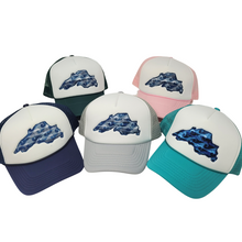 Load image into Gallery viewer, Lake Superior Waves Trucker Hat