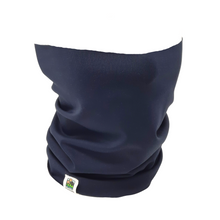 Load image into Gallery viewer, Protect your neck and face from the cold and wind with a soft, stretchy performance sport Neck Gaiter made in the USA by AdventureUs in Washburn Wisconsin.  Made with high quality, sustainably sourced material to keep you warm and dry during cold weather and winter adventures. Neck warmers are a must-have addition to your cold weather layers.
