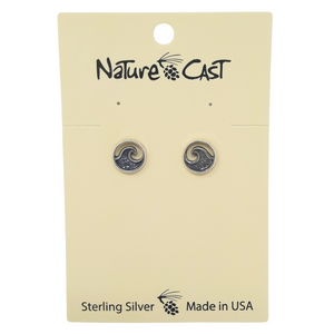 Add a little sparkle to your look with these handcrafted, nature-inspired earrings.  Made in the USA Hypoallergenic posts Measures 5/16" round