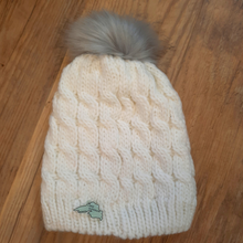 Load image into Gallery viewer, Fleece Lined Snow Bunny Beanie - Lake Superior Pin INCLUDED