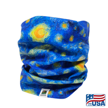 Load image into Gallery viewer, Look good and protect your neck and face from the cold and wind with a Neck Gaiter made in the USA by AdventureUs in Washburn Wisconsin. Made with high quality, pill-resistant Polartec® 200 Series fleece to keep adults and children warm and dry during cold weather and winter adventures. Neck warmers are a must-have addition to your cold weather layers.