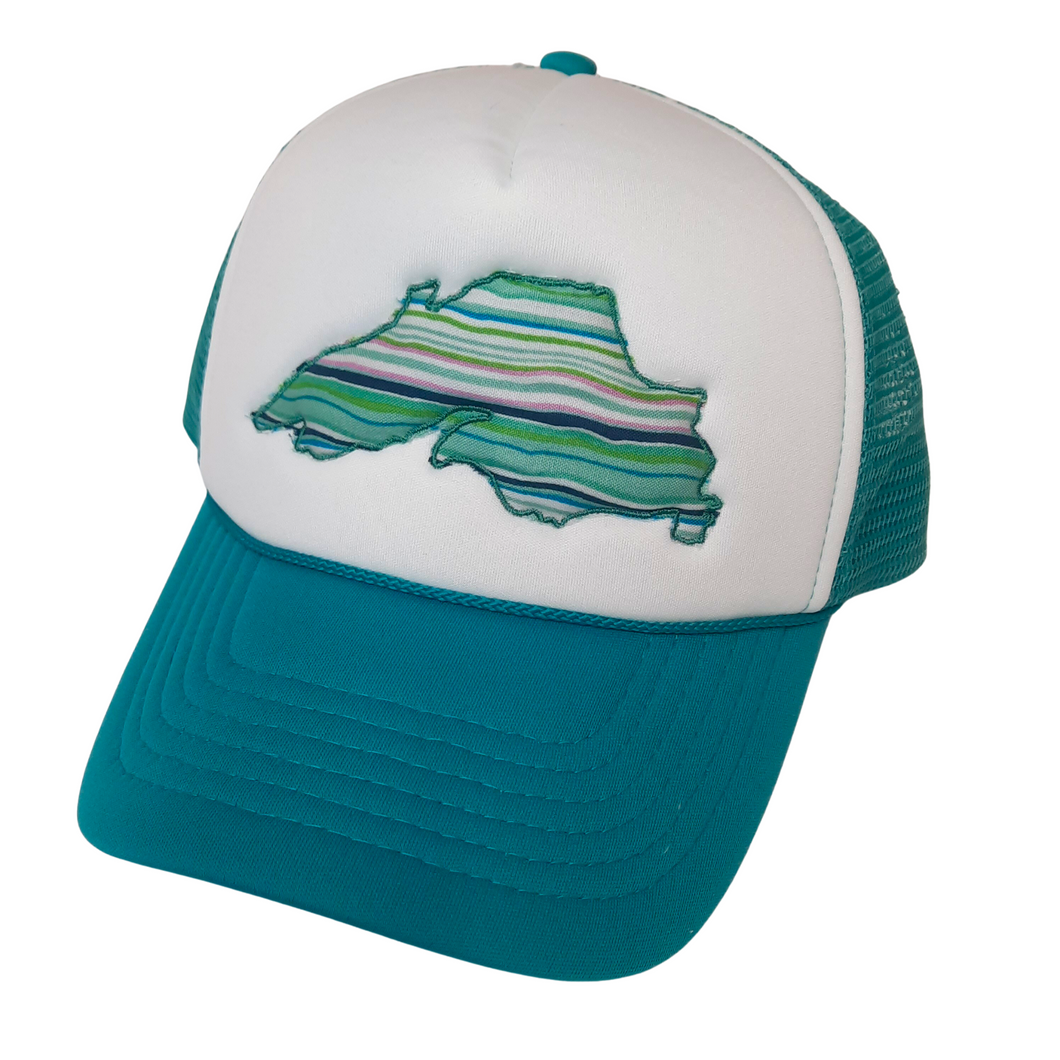Designed to fit almost any adult head, this hat also has an adjustable strap closure in the rear. Mesh cap crown height: 3.5 in. Brim length: 3 in. Brim width: 6.5 in. (flexible bend) adjustable total hat length: 10.5 in. Adjustable total hat width: 6.5