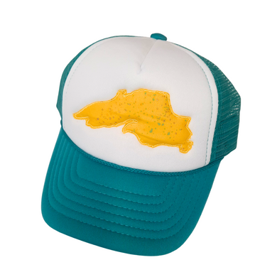 Designed to fit babies from 0-18 months, this hat also has an adjustable strap closure in the rear. It can be adjusted for a head circumference between 15 and 19 inches.