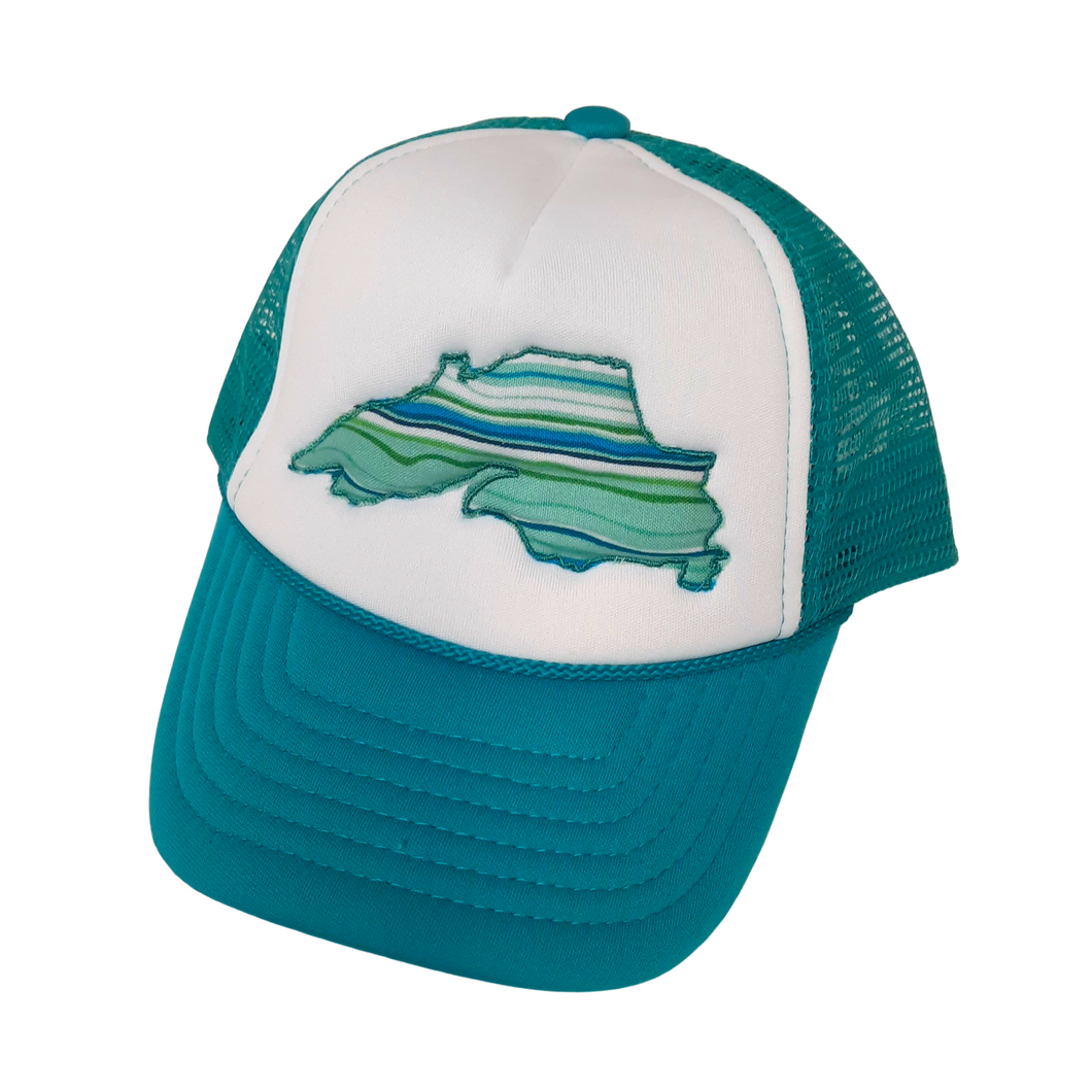Lake Superior Trucker Hat - Turquoise Agate - Infant