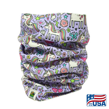 Load image into Gallery viewer, Look good and protect your neck and face from the cold and wind with a Neck Gaiter made in the USA by AdventureUs in Washburn Wisconsin. Made with high quality, pill-resistant Polartec® 200 Series fleece to keep adults and children warm and dry during cold weather and winter adventures. Neck warmers are a must-have addition to your cold weather layers.