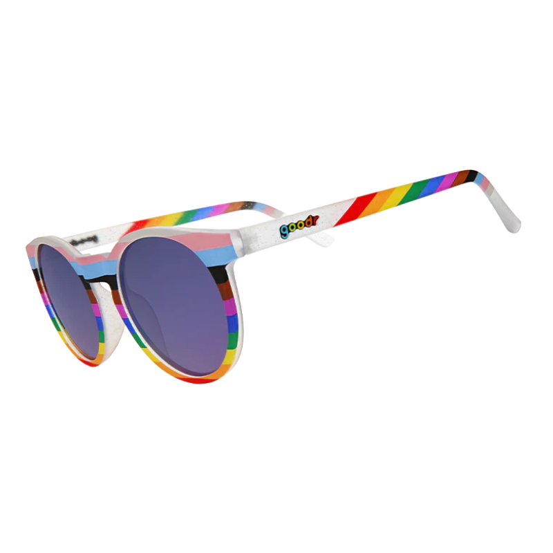Goodr Sunglasses - Circle - Get Your Priorities Gay - Pride