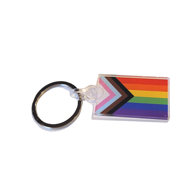 Show your progress pride with this beautiful keychain. Made in USA
