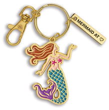 Load image into Gallery viewer, Mermaid Keychain - Mermaid at ♥ - Cape Shore