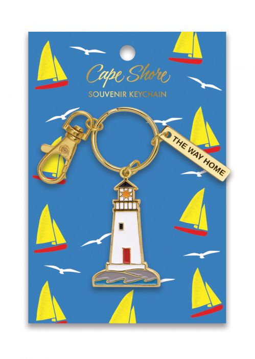 Lighthouse Keychain - The Way Home - Cape Shore