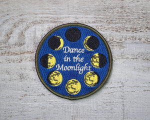 Dance in the Moonlight Embroidered Patch