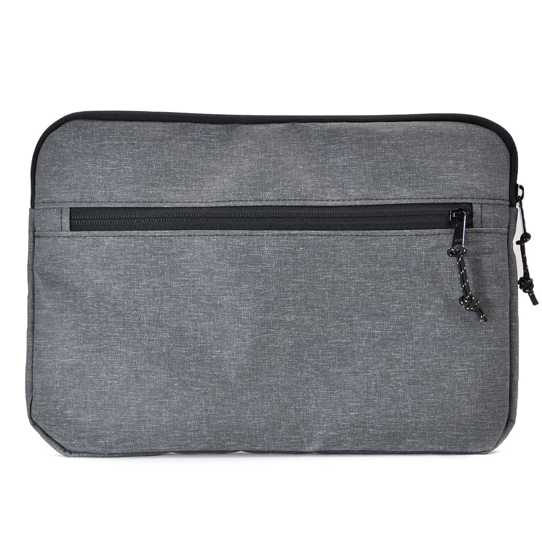 Ally - Laptop Case, 15 inch - Recycled Heather Grey - Flowfold