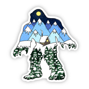 Yeti Holiday Sticker