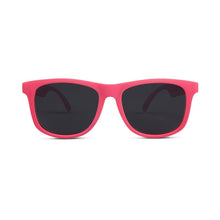 Load image into Gallery viewer, Hipsterkid Sunglasses in Pink are polarized, 100% UVA/UVB protection and durable for all of your adventures.