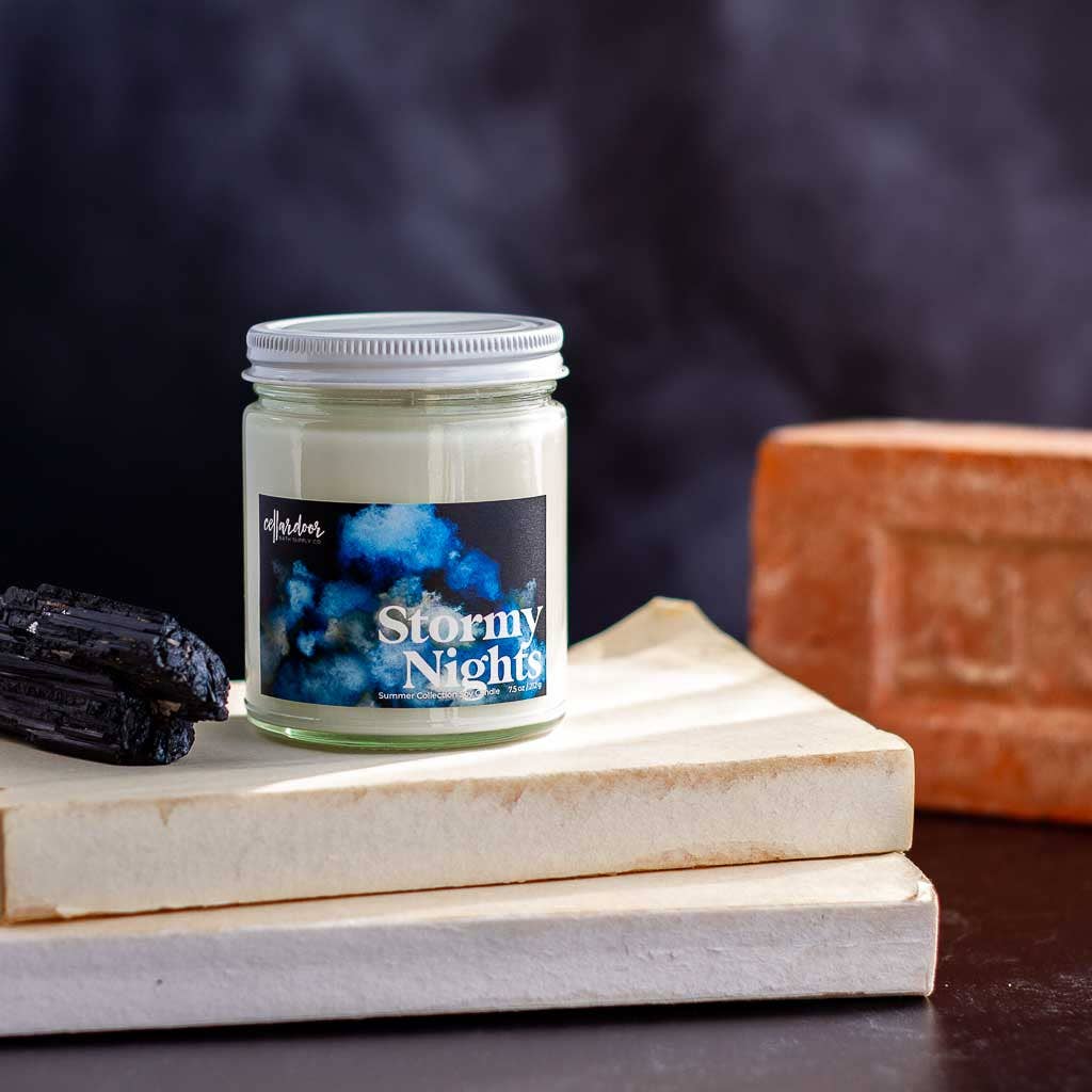 Stormy Nights - 7.5 oz Soy Candle