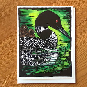 Loon - Daily Practice Greeting Note Card