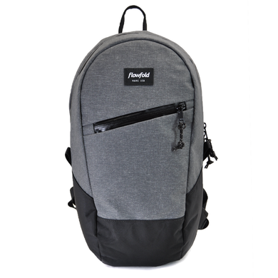 Optimist Mini Backpack - 10L - Recycled Heather Grey - Flowfold