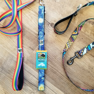 AdventureUs Dog Leashes are made in Wisconsin with high quality materials and craftsmanship to inspire your next adventure.
