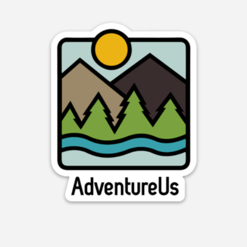 AdventureUs Sticker
