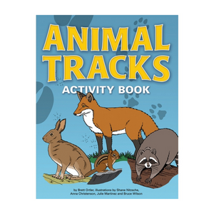 Learn the Basics of Animal Tracks! Kids are curious about the natural world, and few discoveries stir their curiosity more than animal tracks. It’s a thrill to come upon mysterious tracks and learn what critter made them. The Animal Tracks Activity Book takes those feelings of wonder and delight to the next level. It’s the perfect introduction to some of the country’s most common and interesting mammals, highlighting their tracks with coloring pages and activities.
