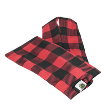 Load image into Gallery viewer, Snow Sleeves Buffalo Plaid – Now you can rock this 150 year old print in a whole new way!  Whether it evokes nostalgic Paul Bunyan myths, up north style, or cowboy life-  it’s true, Buffalo Plaid originated in USA’s very own Woolrich Woolen Mills in 1850.