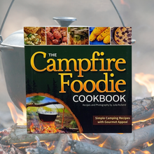 Load image into Gallery viewer, Mix up the fireside fun with this creative outdoor cookbook!