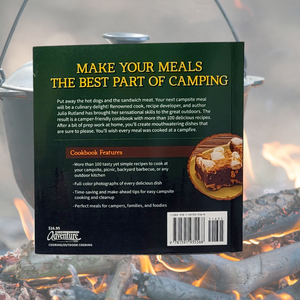 Mix up the fireside fun with this creative outdoor cookbook!