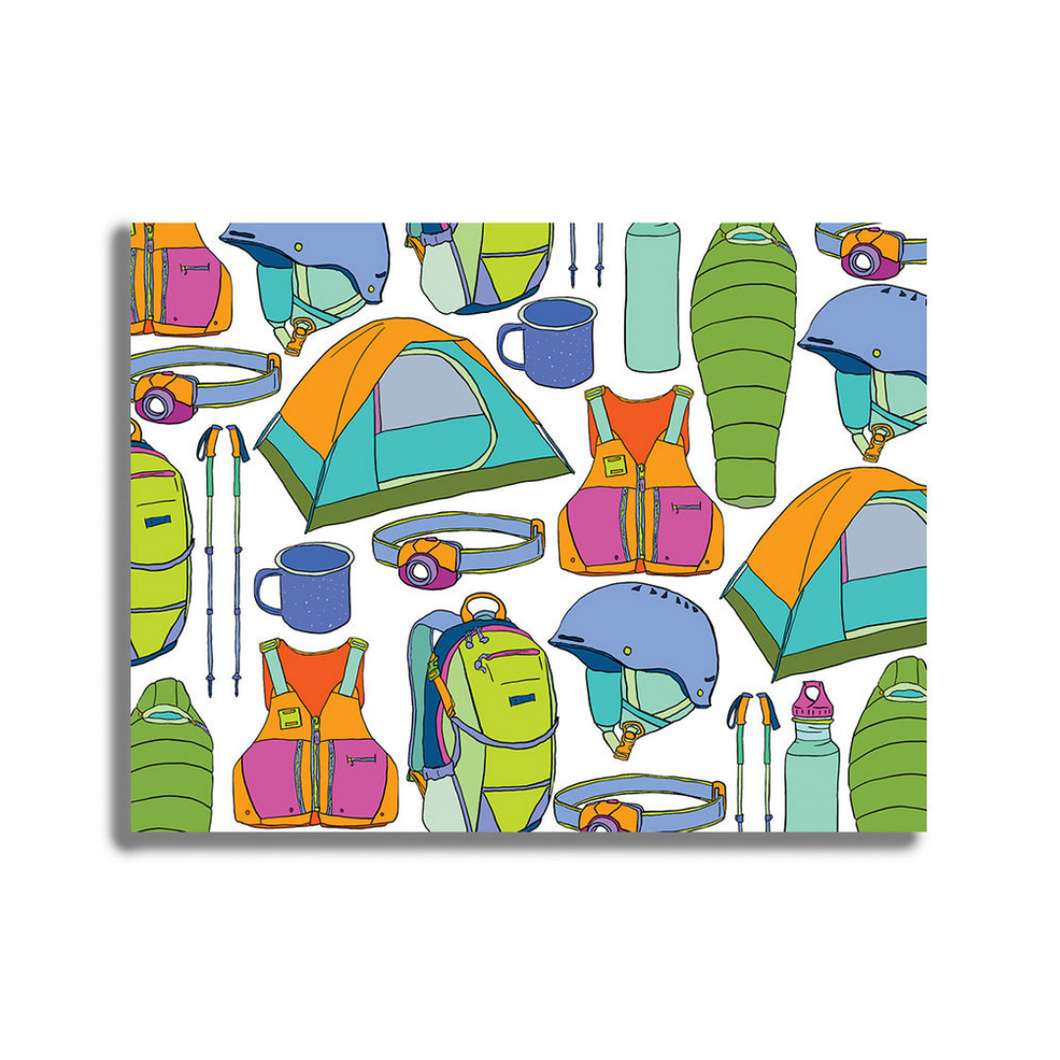 Brighten Someone's Day with a hand written note!  Postcard Designed by Michigan Artist Printed in the USA Size: 5