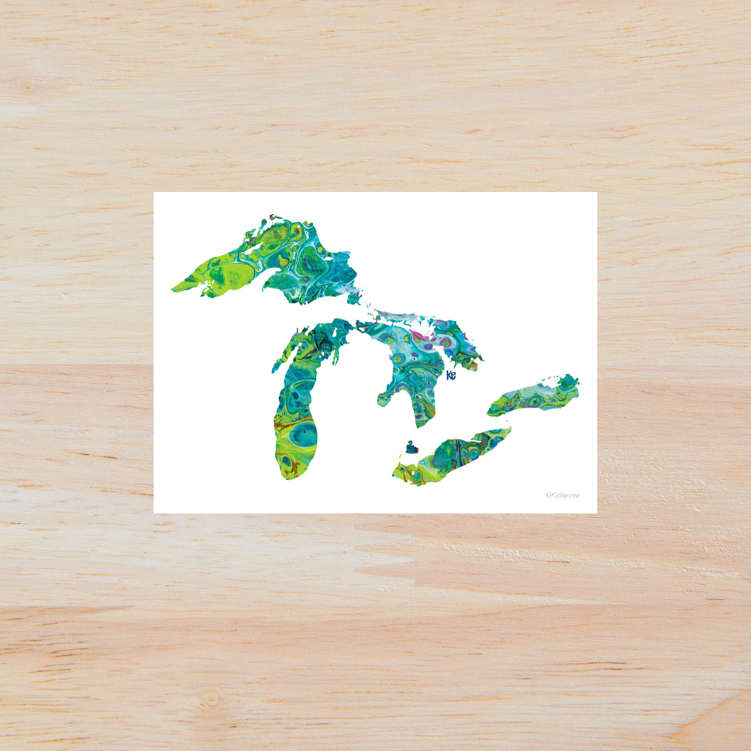 Show your lake pride with this beautiful image.  This magnet features a high-gloss, weather-resistant finish, strong magnet and is durable & functional.  Designed by Bayfield, Wisconsin Artist Printed in the USA Durable Vinyl 