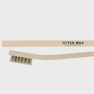 A handy brush with very soft bristles, great for use on both fabric and leather.  Use this brush to remove lint or dust from fabric clothing, or use it to buff leather to a high shine after applying Leather Salve or Leather Oil.