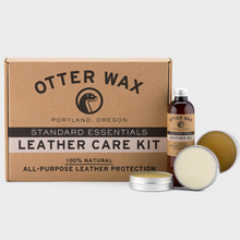 Load image into Gallery viewer, Good gear is worth maintaining: this kit contains all 4-Steps to comprehensive leather care.